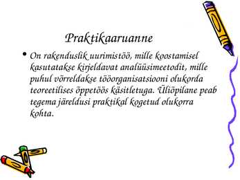 Uurimustöö kirjutamine #19