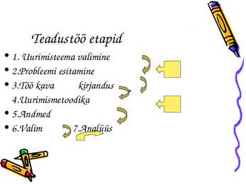 Uurimustöö kirjutamine #22