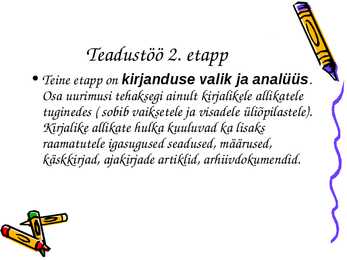 Uurimustöö kirjutamine #29