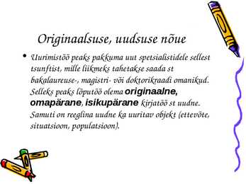 Uurimustöö kirjutamine #43