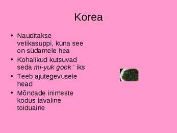 Vetikate kasutamine #4