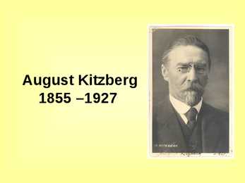 August Kitzberg