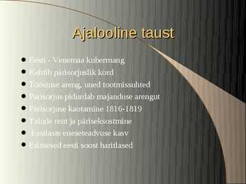 Rahvuslik ärkamisaeg #3