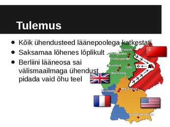 Berliini blokaad ja Berliini müür #6