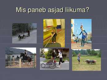 Jõud ja liikumine #2