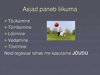 Jõud ja liikumine #3