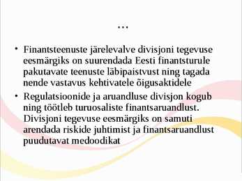 Finantsinspektsioon #11