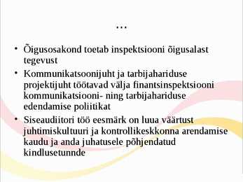 Finantsinspektsioon #12