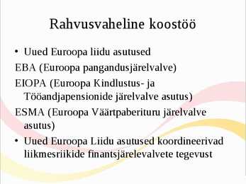 Finantsinspektsioon #19