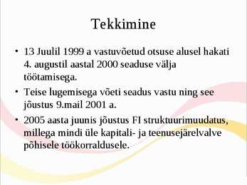 Finantsinspektsioon #3