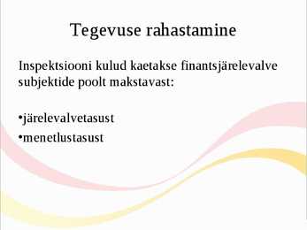 Finantsinspektsioon #23
