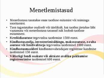 Finantsinspektsioon #25
