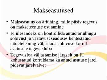 Finantsinspektsioon #40