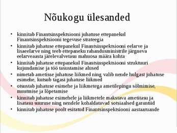 Finantsinspektsioon #5