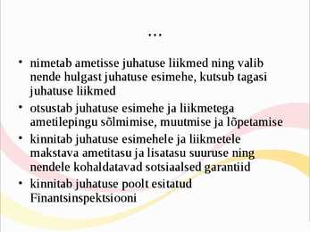 Finantsinspektsioon #6