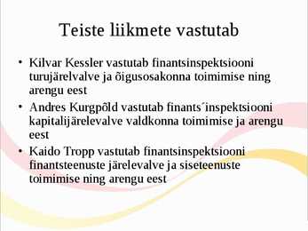 Finantsinspektsioon #9