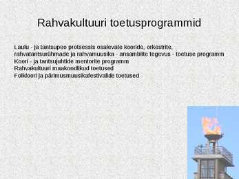 Valitsuse roll majanduses - kultuur #14