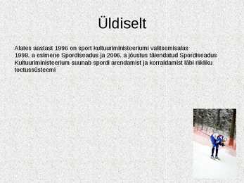 Valitsuse roll majanduses - kultuur #17