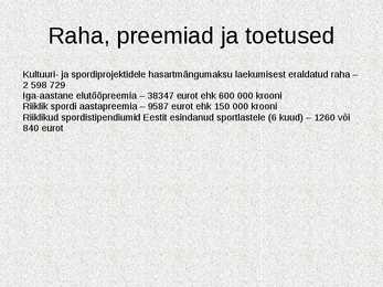 Valitsuse roll majanduses - kultuur #20