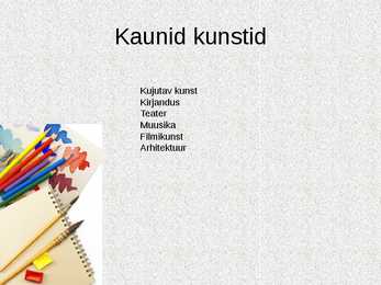 Valitsuse roll majanduses - kultuur #5