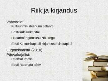 Valitsuse roll majanduses - kultuur #7