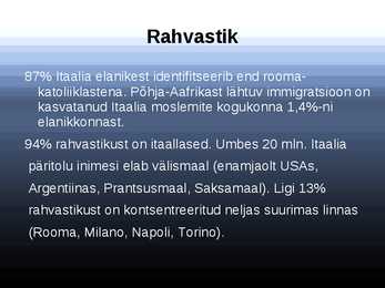 Kultuuriajalugu #9