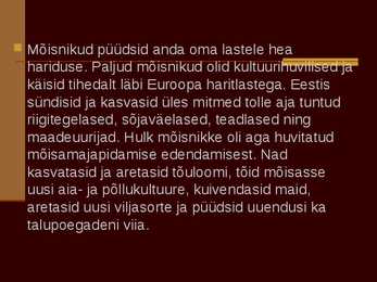 Mõis ja talu #10