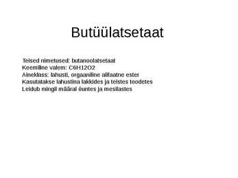 Nitrolahusti esitlus #11