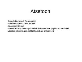 Nitrolahusti esitlus #13