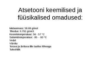 Nitrolahusti esitlus #14