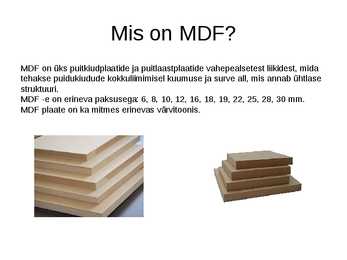 MDF-Medium-density fiberboard #2