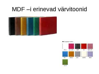 MDF-Medium-density fiberboard #9