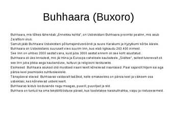Buhhaara #2