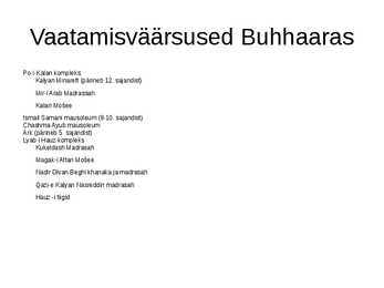 Buhhaara #4