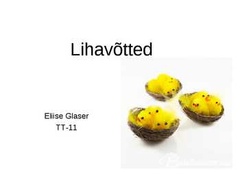 Lihavõtted