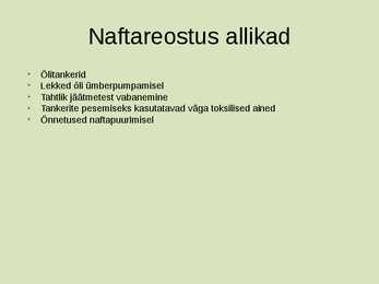 Naftareostus #2