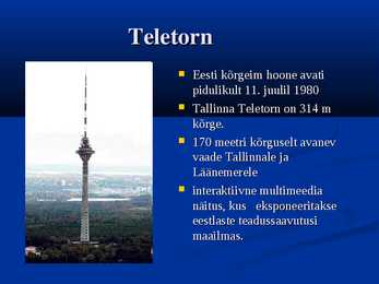 Tallinna vaatamisväärsused #8