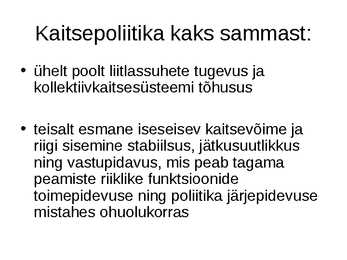 Eesti riigikaitse korraldus #5
