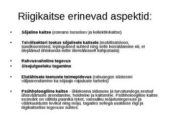 Eesti riigikaitse korraldus #6