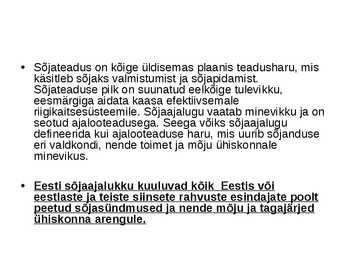 Eesti Sõjaajalugu #4