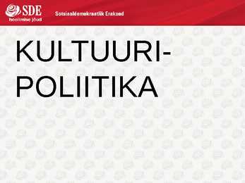 SDE-Põhjalik esitlus sotsiaaldemokraatidest #12