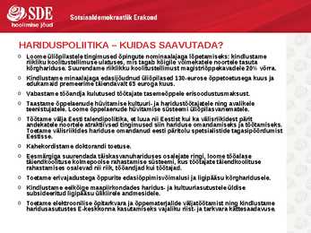 SDE-Põhjalik esitlus sotsiaaldemokraatidest #19