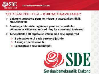 SDE-Põhjalik esitlus sotsiaaldemokraatidest #22