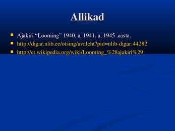 Ajakiri Looming 1940-1945 #8
