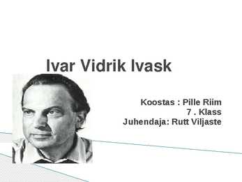 Ivar Vidrik Ivask