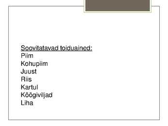 Erivajadustega inimeste toitlustamine #13