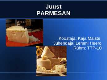 Parmesani juust