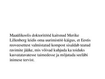 Ohtlikud jäätmed Eestis ja nendega seotud probleemid #23