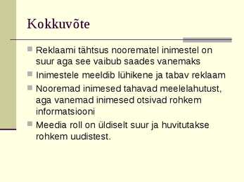 Telekommunikatsioon ja meedia #13