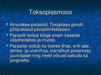 Algloomad ja sooleparasiidid #7